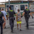 Agentes de la Guardia Civil en Ceuta