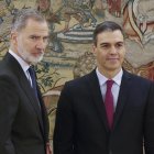 Felipe VI y Pedro Sánchez