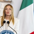 La primera ministra de Italia, Giorgia Meloni.