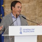 El presidente de la Generalitat Valenciana, Juanfran Pérez Llorca, en el Palau de la Generalitat, a 7 de agosto de 2026, en Valencia, Comunidad Valenciana (España). Durante el encuentro Pérez Llorca y Ferran Torres han firmado un protocolo de actuación para la promoción institucional y de la marca de la Comunitat Valenciana.

Rober Solsona / Europa Press
07/8/2026

Rober Solsona / Europa Press
07 AGOSTO 2026;JUANFRAN PÉREZ LLORCA;ROBER SOLSONA;CATEGORY_CODE_NEW
07/8/2026