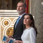 Los Reyes Felipe y Letizia