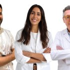 De izquierda a derecha: Dr. Francisco Nieto, Dra. Alba Sánchez y Dr. Jaime Tufet