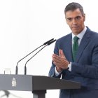 El presidente del Gobierno, Pedro Sánchez.