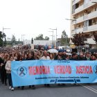 Imágenes de la marcha convocada por la Asociación Víctimas del Descarrilamiento de Adamuz.