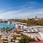 Imagen del Muelle Uno de Málaga.