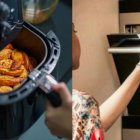 Cocinar con freidora de aire u horno