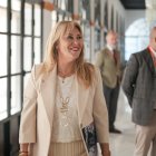 La consejera de Economía, Hacienda y Fondos Europeos de la Junta de Andalucía, Carolina España, en el Parlamento.