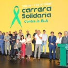 Presentación de la Carrera Solidaria contra la ELA de Eurocaja Rural