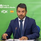 El portavoz del grupo parlamentario de VOX en las Cortes de Castilla-La Mancha es Iván Sánchez