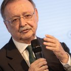 El presidente de Ceuta, Juan Jesús Vivas, durante un diálogo en el 'Forbes Económic Summit'.