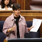 La ministra de Vivienda, Isabel Rodríguez, en el Congreso
