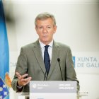 lfonso Rueda, en una rueda de Prensa