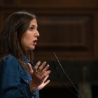 La secretaria general de Podemos, Ione Belarra