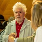 Pedro Almodóvar en la Conferencia Ministerial por la Cultura Palestina.