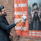 Manu Sánchez en la presentación en TVE: 'El perro andaluz by Manu Sánchez'.

REMITIDA / HANDOUT por RTVE
Fotografía remitida a medios de comunicación exclusivamente para ilustrar la noticia a la que hace referencia la imagen, y citando la procedencia de la imagen en la firma
02/6/2026