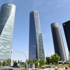 Vista de las torres de Madrid.