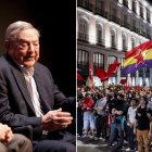 George Soros financia  la acampada en Sol