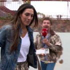 Verónica Hidalgo huyendo de la prensa