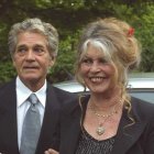 Brigitte Bardot y su marido Bernard dOrmale.