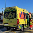 Sanitarios y bomberos actúan en Vélez-Málaga.