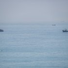 Buques marroquiés frente a Ceuta. Varias veces han entrado en aguas españolas