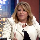 La senadora del PSOE, Susana Díaz, en el programa de debate 'La Mesa'.