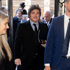 El presidente de la República Argentina, Javier Milei, participa en un desayuno informativo de Fórum Europa, en el Real Casino Gran Círculo de Madrid, a 21 de octubre de 2026, en Madrid (España).

Eduardo Parra / Europa Press
21/10/2026