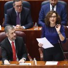 La presidenta de la Comunidad de Madrid, Isabel Díaz Ayuso