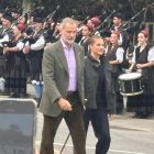 La familia real llega a Llanes