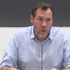 El ministro de Transportes, Óscar Puente, en su comparecencia