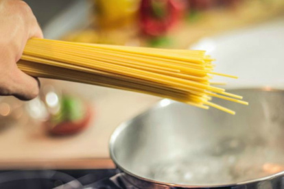 Cocer la pasta al dente