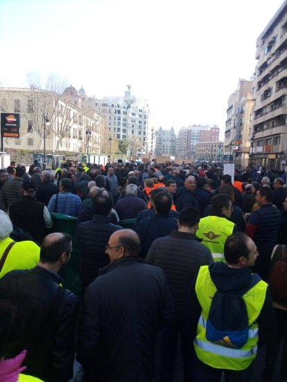 El sector agrario valenciano se manifiesta en Valencia