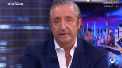 Josep Pedrerol durante su visita a 'El Hormiguero'