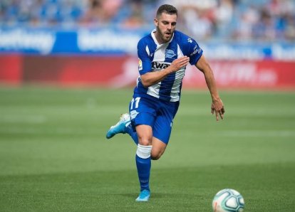 Luis Rioja en el Deportivo Alavés