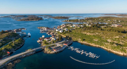 Isla de Frøya en Noruega