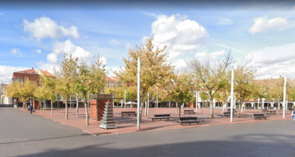 Plaza de la Hispanidad en Medina del Campo