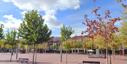 Plaza de la Hispanidad en Medina del Campo