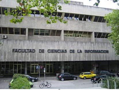 Facultad de Ciencias de la información en la Universidad Complutense