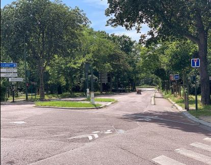 Avenida de Saint-Cloud, París.