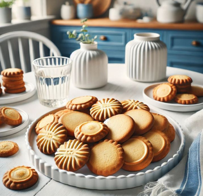 Galletas de mantequilla caseras