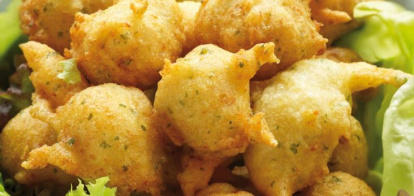 Buñuelos bacalao