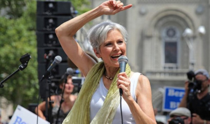 Jill Stein, candidata a la presidencia de EEUU, por el partido verde