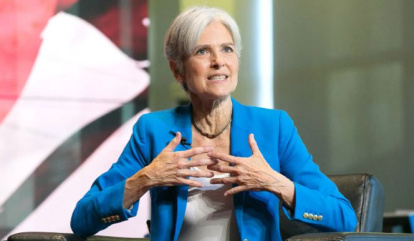 Jill Stein, candidata a la presidencia de EEUU, por el partido verde