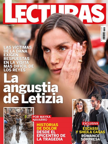 Escassi y Sheila Casas en la portada de Lecturas.