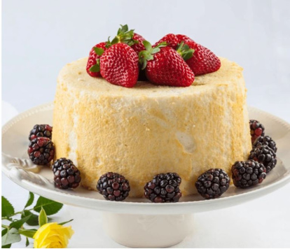 Pastel de ángel (Angel food cake):