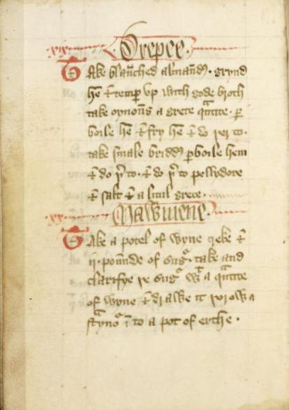 'The Forme of Cury'