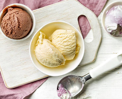Helado cremoso