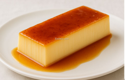Flan de queso sin horno