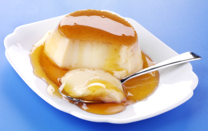 Flan de leche condensada