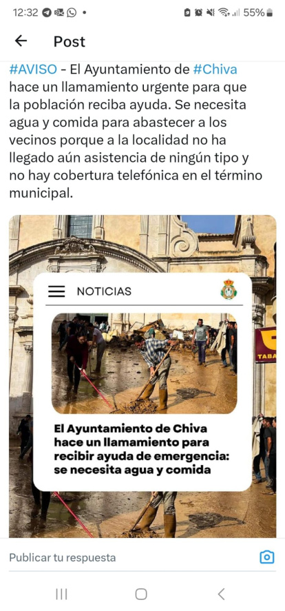 Comunicado de Chiva